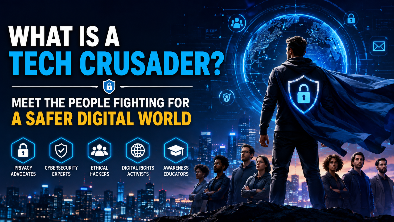 What Is a Tech Crusader? Meet the People Fighting for a Safer Digital World The answer might surprise you if you ever met someone who gives a damn at how technology treats people. Someone who blows the whistle on an app that collects too much data, or on a company that tries to bury the fact that a serious security flaw exists? That person is a technological crusader. You fight for fairness, safety, and truth in the era of screens and code. But in this article, we will see who is a tech crusader, why this role is important and how everyone can play a part. You will also learn practical tips, real examples, and answers to your common doubts. Let's dive in. Who is a Tech Crusader Anyway? A tech crusader is someone who advocates for improved technology that functions better, is safer, and saves more lives. They stand in opposition to harmful apps, unfair data practices, and shady(a substitute for unstable) online tricks. They may write blog posts, test apps for privacy leaks, or report bugs to corporations. Some tech crusaders work in big companies. Others work alone from home, armed with nothing but a laptop and a strong sense of right and wrong. What connects them all is a simple goal: they want technology to help people, not hurt them. Where the Term Crusader Comes from and Why It Means You Crusader conjures the image of a person on a mission. That fits perfectly here. Why would a tech crusader pursue a mission to save users from scams, data leaks, and misleading ads. Instead of waiting for someone to fix it. They ask difficult questions and push back against the giants and the small startups for better answers. Why More Tech Crusaders Are Needed in the World Today Technology moves fast. There are new apps coming up every day and none of us actually go down to read the small print. This poses actual threats of stolen passwords, companies selling your personal data before asking you. That's where a tech crusader steps in. They read the terms and conditions nobody else reads. They run new gadgets through the gauntlet for secret danger that has not yet achieved public-related condition. The Rise of Digital Threats Cybercrime continues to rise every year. Hackers do not only prey on major corporations either, they target everyday folks just as easily. When it comes to phishing emails, fake login pages and malware lurking in places you would never expect, like in an ordinary text message or a fake delivery notice. A tech crusader assists in the identification of these dangers at an early stage. They are spooky before the thieves hit friends, family members, and individuals within online communities. Such advance signalling helps people save time, money, and anxiety. The Trust Problem in Tech At this point many users simply don't trust big tech. People are wary of data leaks, broken promises, and complicated privacy policies. It is fast to break trust, but takes years to rebuild. That trust is something a tech crusader tries to restore. They are watchdogs of companies and take complex issues and break them down in simple terms. It creates a link-bridge between the confused users and companies that often speak in jargon. What Is It and What Does It Do? A tech crusader might be a hacker in a hoodie in your mind, but that's off the mark. All sorts of tech crusaders are regular folks with regular jobs. It is when they know to be savvy, wait patiently, and have a desire to talk. How about confirming their daily work, and listing a couple of its categories. Spotting and Reporting Security Flaws A few unyielding tech warriors dedicate hours to testing apps and websites for vulnerabilities. They use the exploit and then they report this to the company and not exploit it. This process, referred to as ethical hacking, helps safeguard millions of users from being attacked again in the future. In one case, a security researcher revealed a vulnerability that allowed outsiders to view secret banking app account details on a commercial bank app. It was patched up within days without customer data loss. Now that is the tech crusader spirit in motion. Teaching Others About Online Safety Not every techno-hero codes. Many focus on teaching. They conduct workshops, write guides, and create videos that break down safe browsing practices into layman terms. Imagine your grandparents or your cousin who just got his first phone. Their guru could be some kind of electronic crusader who refused to teach them not to click on weird links, and don't pass along in a text your password. Pushing Companies to Do Better At times a tech crusader picks an entire industry for their target. They pen open letters and raise petitions or take to social media in demand for a change. They commonly pressure companies into updating privacy policies or repairing defective products more quickly than they otherwise would. One of the best examples is the drive for stronger data privacy laws. The rules that say now that if a company wants to collect your data, it has to ask, only exist in many places because of pressure from those ordinary users and advocates. How You Can Be a Tech Warrior Yourself No computer science degree is required to be a part of this movement. And it starts today, with anyone with curiosity and care. These are some steps that actually work, are easy to do. Start With Small, Everyday Actions The first step is to secure your own digital life. Use complex passwords for each account. Enable two-factor authentication wherever possible. When you have confidence in these things pass on what you have learned through your work. With something as simple as a brief message to a friend about a scam you spotted, you can prevent real harm. Small actions add up fast. Learn the Building Blocks of Your Knowledge There is no need to learn everything in one go. Look for free resources such as guides on how to stay safe online, videos on YouTube, or beginner cybersecurity courses. These are mostly free & designed for complete beginners. Focus on learning one new skill every month. This month perhaps you will learn how VPNs work. Next month, you are taught to identify a phishing email. Slow and steady with the learning is better than trying to agency overnight. Surround Yourself with People Who Are Just Like You The tech crusader rarely flies solo. Data that stretches back to October 2023; people with the same targets are ushered together by online forums, local meetups, and social media groups. Those communities provide accountability, new concepts as well as a judgement-free zone to ask questions. For example, there are many active communities with people interested in topics about privacy and digital rights on Reddit. Those spaces provide an easy entrance for novices to gain knowledge from advanced members in a relaxed setting. Real-World Examples of Tech Crusaders in Action So, here is the glimpse of a few live scenarios where a tech crusader made a real impact. These stories illustrate how one person selected to stand out can protect thousands others. The Bug Bounty Hunter Many tech companies now offer rewards, called bug bounties, to people who find security flaws. A young developer in India once earned a large reward after finding a serious flaw in a major social media platform. His discovery protected millions of users from a possible data breach. Based on just one inquisitive mind can make an incredible impact. That kind of scrutiny is welcomed by companies today because safer products are what consumers want. The Privacy Advocate Certain tech crusaders exclusively concern themselves with the aspect of privacy rights. They pressure lawmakers to write more stringent data collection regulations. Their work helped bring about national privacy legislation in the European Union that now mandates explicit consent before businesses can acquire personal information. These changes were not random. These were the result of years of steady pressure from advocates who never quit. The Everyday Whistleblower But not every tech crusader gets the headlines. In some cases, it is just an ordinary worker noticing something wrong and taking it on themselves to mention it. This causes an internal shift that protects workers and customers alike. The unnoticed acts of courage matter as much as the big visible battles, but are rarely covered in the news. Common Challenges Tech Crusaders Face This path is not always easy. This pushback is from powerful corporations resistant to change → welcomed by tech crusaders of all stripes. Here are some of the usual challenges you are faced with Facing Legal and Financial Risks Reporting a security flaw sounds simple, but it can get complicated fast. Some companies threaten legal action against researchers instead of thanking them. This creates a chilling effect that stops some people from speaking up. Luckily, in several countries, laws have been enacted that provides protection to ethical hackers when they disclose responsibly. That said, you should know your local laws before beginning your system testing. Dealing With Burnout Fighting for change takes energy. This set of deadlines is why so many tech crusaders are driven to burnout after months of unanswered emails or ignored warnings. Things that can help us are kinder to ourselves, small celebrations win along the way and understand that things take time. You do not have to take care of every single concern on your own. Working together with a community we get to work, share the load, together, we feel lighter, we feel like it will last longer. The Aftermath of the Tech Crusader Movement As technology continues to evolve, so does the demand for technology crusaders to grow right along with it. As artificial intelligence, smart home devices and connected cars open the door to new threats and new bits of data all of those need watching eyes. The movement is likely to get stronger as more people start to appreciate how much they rely on safe technology for daily life. Digital ethics may be taught in schools, alongside basic computer skills. More in-house tech crusadersCompanies hire more in-house tech crusaders to sniff obstacles before they go public. Either way, the future seems encouraging, more and more people are willing to step up and fight for more responsible technology. Final Thoughts A tech crusader does not need a cape or a secret identity. They just need curiosity, patience, and the courage to speak up when something feels wrong. From spotting security flaws to teaching a neighbor about online scams, every small action builds a safer digital world for everyone. You can start today. Have your accounts secured, learn one new thing this month and help another person that is new to the subject. All it frankly takes to become a crusader in the world of tech for yourself. Frequently Asked Questions So what are the skills that I need to become a tech crusader? You do not need to be a pro coder to get started. You really just need a little online safety knowledge, extreme curiosity, and the desire to learn. Typically the very top of the tech crusaders started from total novices. Is being a crusader in technology a profession? Some of these tech crusaders are completely set up as security researchers or privacy consultants. Others carry this work out as a side gig or volunteer effort in conjunction with their day jobs. So both paths are creating actual value to the community. How to quietly, securely report a security vulnerability? Bug bounty programs Most companies have a clear path into their organizations for reporting flaws. Check the company website for a security or responsible disclosure page. Report issues through official channels before going public. Are kids or teens the next tech crusaders? That a large number of young people begin learning about online safety from a young age and become champions at it is correct. Using strong passwords and recognizing scams are habits that can start as soon as children are old enough to use a device. Parents and teachers can help by doing this safely, by embedding curiosity. What is one of the biggest challenges of tech crusaders today? They have faced backlash from companies unwilling to admit their products aren't perfect. The slow response and legal risks can also make the work frustrating. Laws are becoming clearer and communities are getting stronger and that all helps this become easier over time.