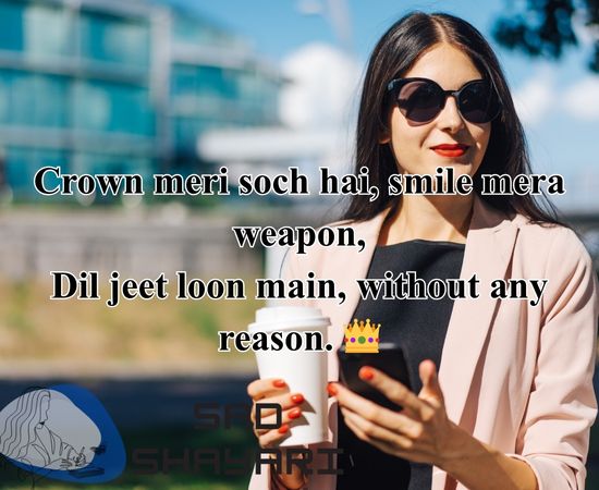 Royal Attitude Status in English for Girls on Instagram