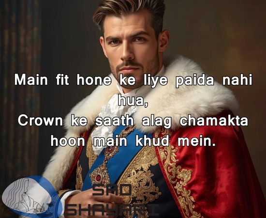 Royal Attitude Status in English for Instagram