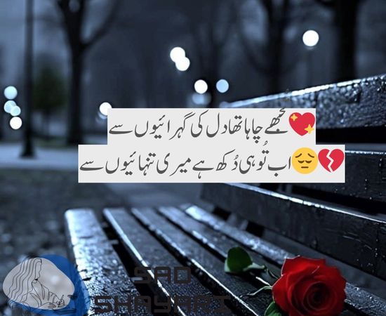 Deep Love Sad Poetry in Urdu