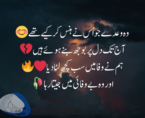 Latest Bewafa Poetry 2025