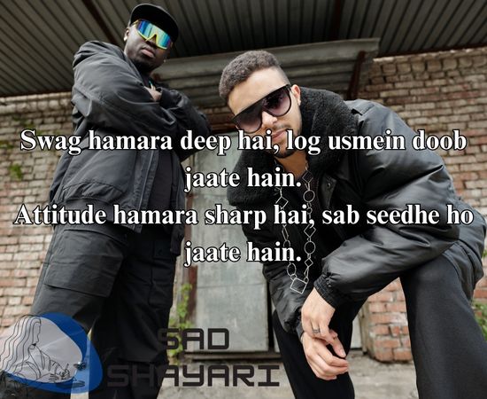 Swag Attitude Shayari in English